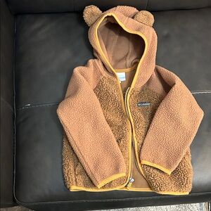 Columbia Brown Teddy Bear Kids Jacket